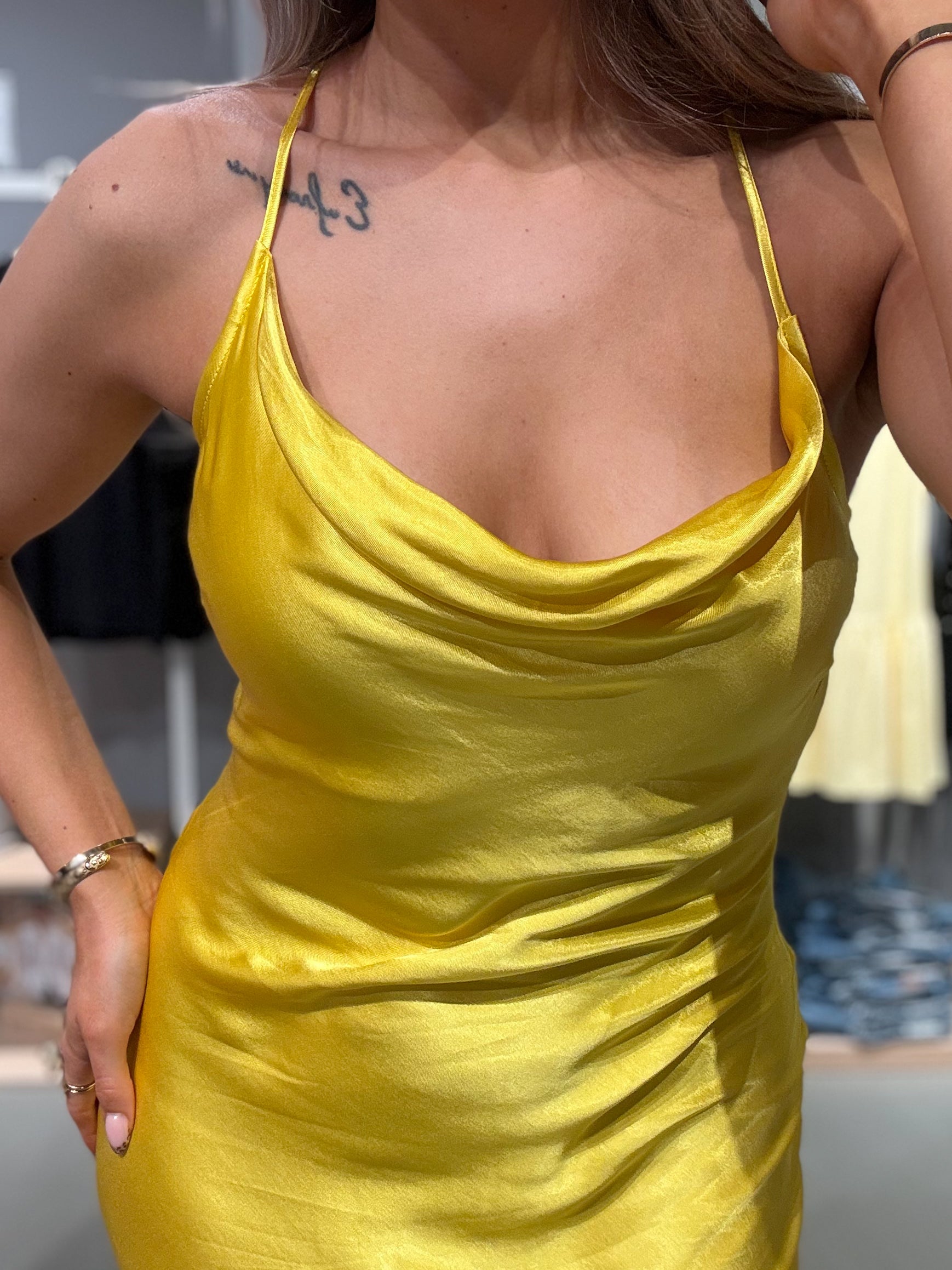 ROUSMILLAS Long Dress - Freesia